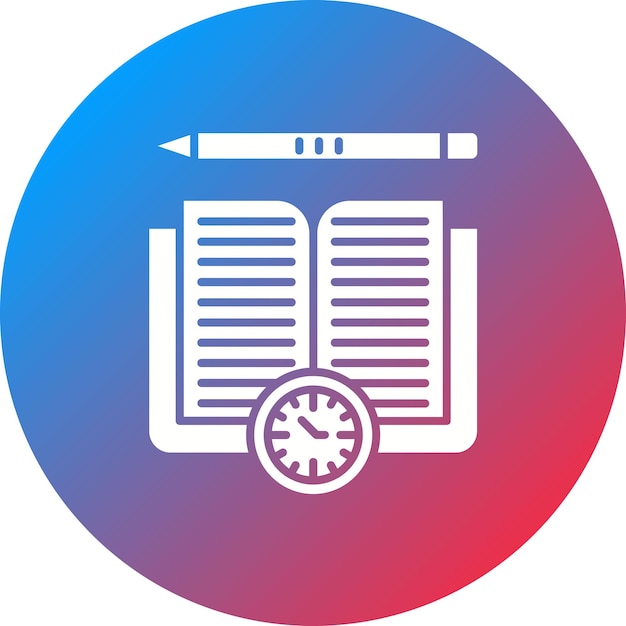 Study Period icon vector image Can be used for University