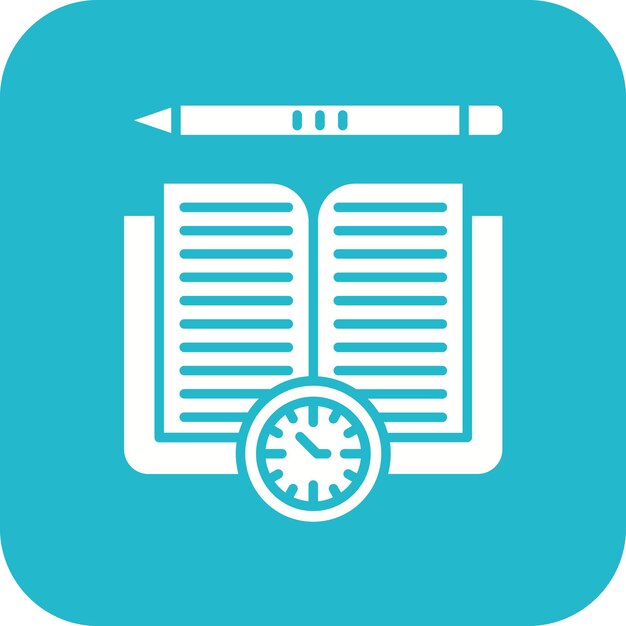 Study Period icon vector image Can be used for University