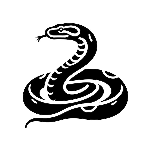 Stunning Boa Constrictor Silhouette Vectors for Graphic Design