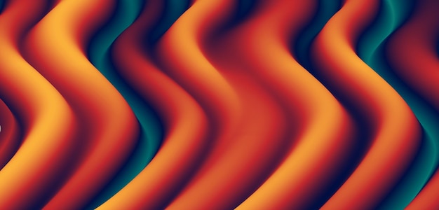 Stylish corrugated bright colorful color mixing fluid gradient abstract background