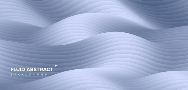 Stylish corrugated motion high-grade blue mixed fluid gradient abstract background