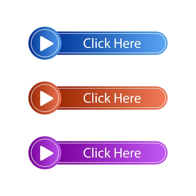 Stylish Interactive Buttons for Webpages and Presentations
