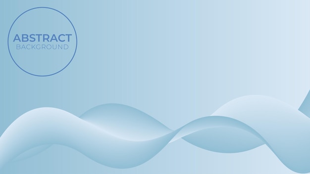stylish modern abstract background design with smooth waves