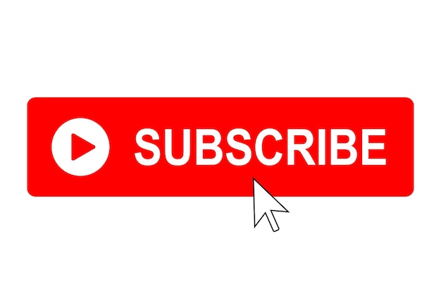 Subscribe button with mouse pointer