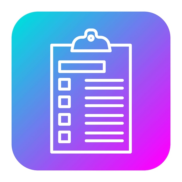 summary list vector icon can be used for documents and files iconset