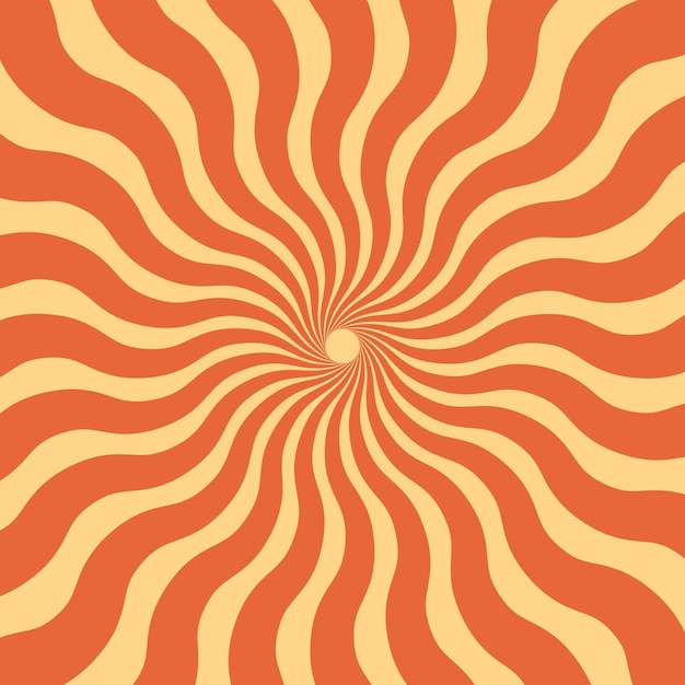 Sunburst Sun Rays Pattern