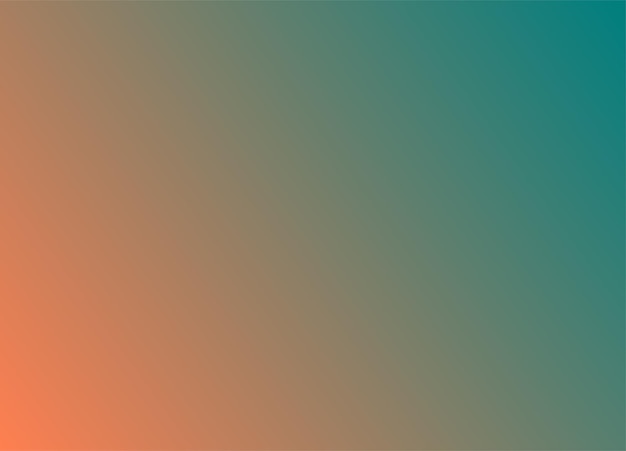 Sunset OrangeTeal gradient