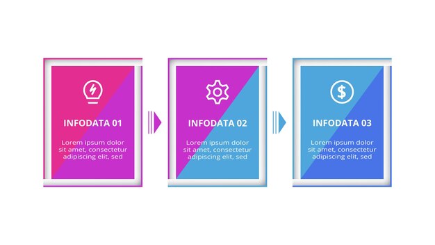Suorakulmiot infografiikka Liiketoiminnan datan visualisointi