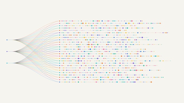 Suurten tietomassojen visualisointi Monimutkaisten tietokantojen sosiaalisen verkoston taloudellinen analyysi