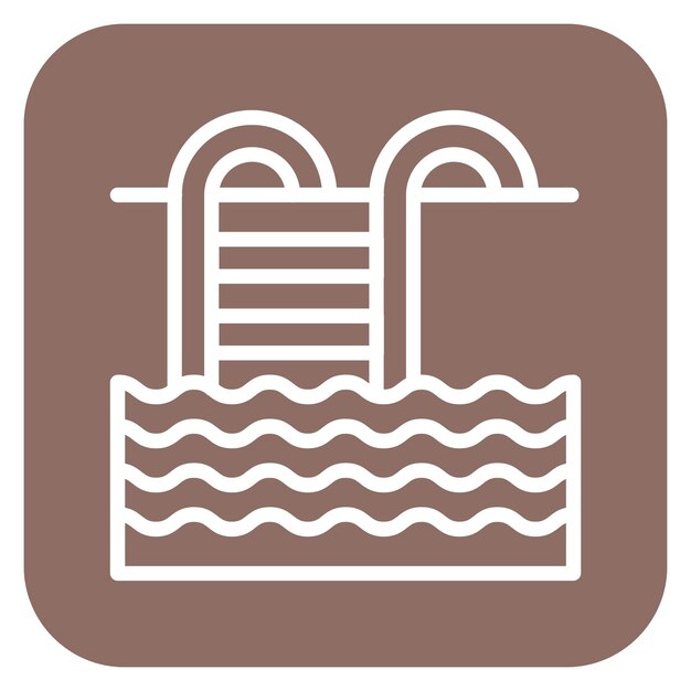Swimming Pool Vector Illustration