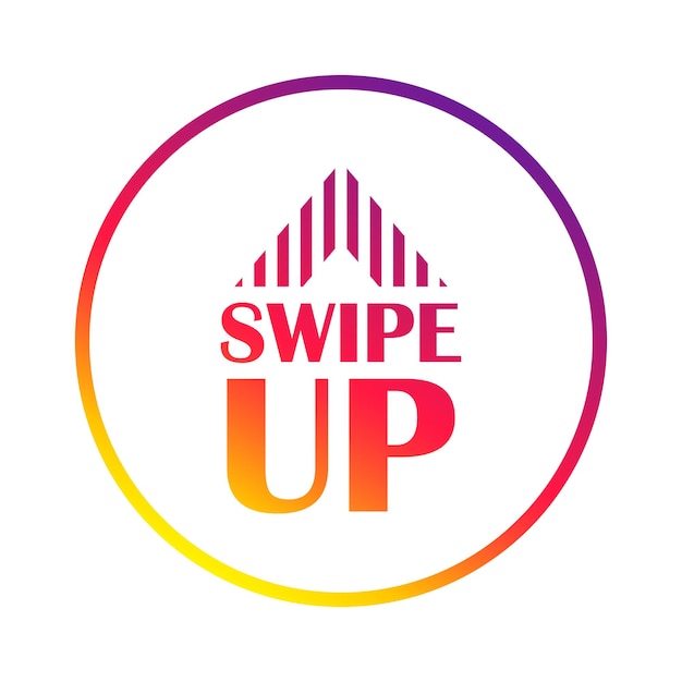 Swipe up and down arrow vector icons set Pull up vector isolated symbol Finger swipe arrow to open page
