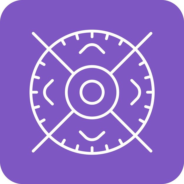 Target icon vector image Can be used for Medieval