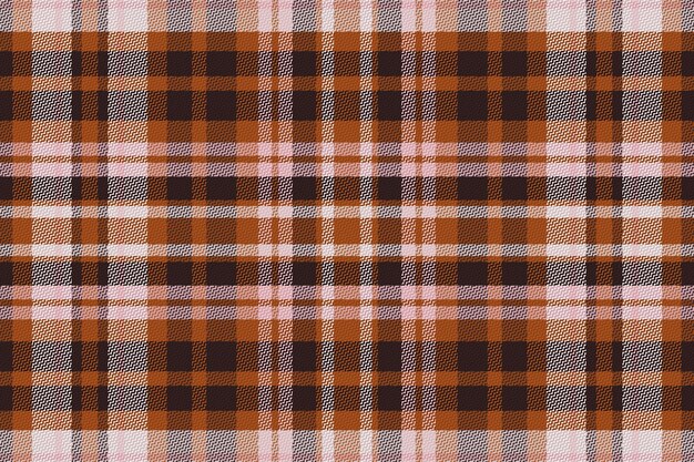 Tartan plaid pattern with texture and warm color