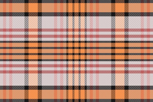 Tartan Plaid With Night Color Pattern