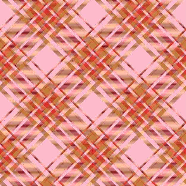 Tartan scotland seamless plaid pattern vector Retro background fabric Vintage check color square geometric texture for textile print wrapping paper gift card wallpaper flat design
