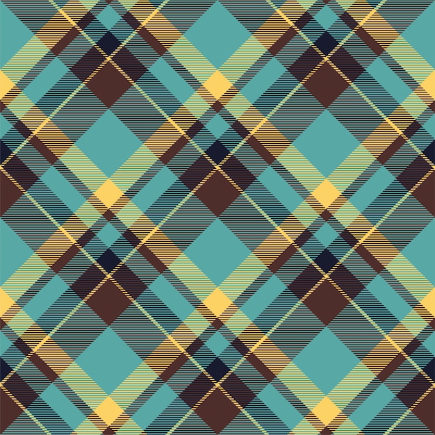 tartan scotland seamless plaid pattern vector retro background fabric vintage check color square geometric texture for textile print wrapping paper gift card wallpaper flat design
