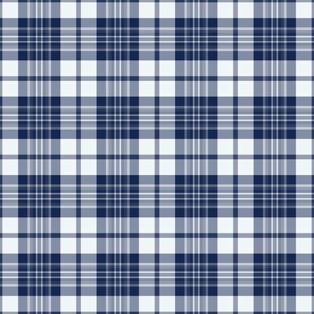 Tartan texture check of seamless vector plaid with a fabric textile background pattern in pastel and blue colors