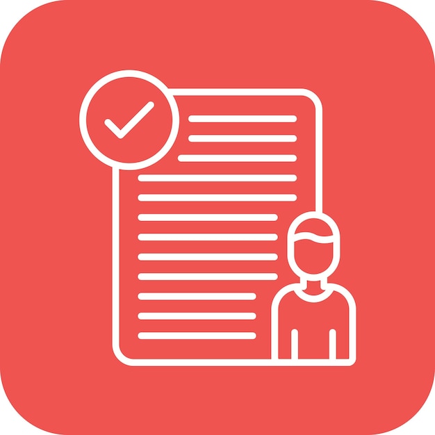 Task Based User Testing icon vector image Can be used for UX and UI
