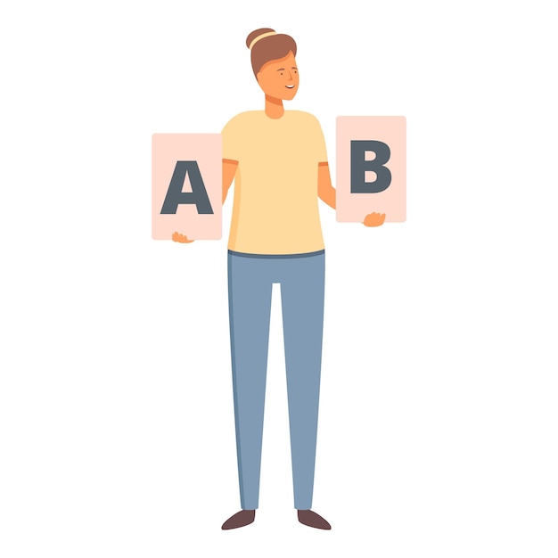 Teacher lesson of letters icon cartoon vector Preschool company