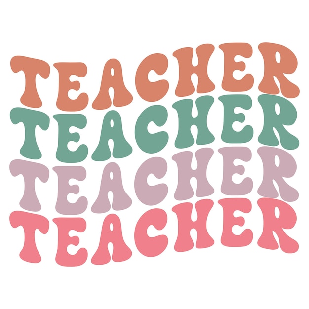 Teacher SVG T Shirt Design
