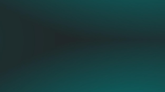 Teal dark gradient abstract background for backdrop or presentation