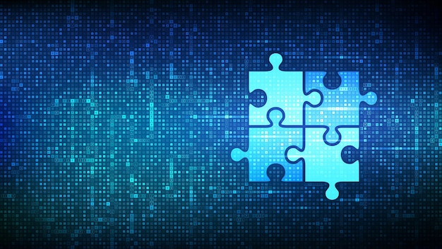 Teamwork icon made with currency symbols Business Partnership Global financial cooperation Puzzle Team elements Dollar euro yen and pound icons Background with currency signs Vector