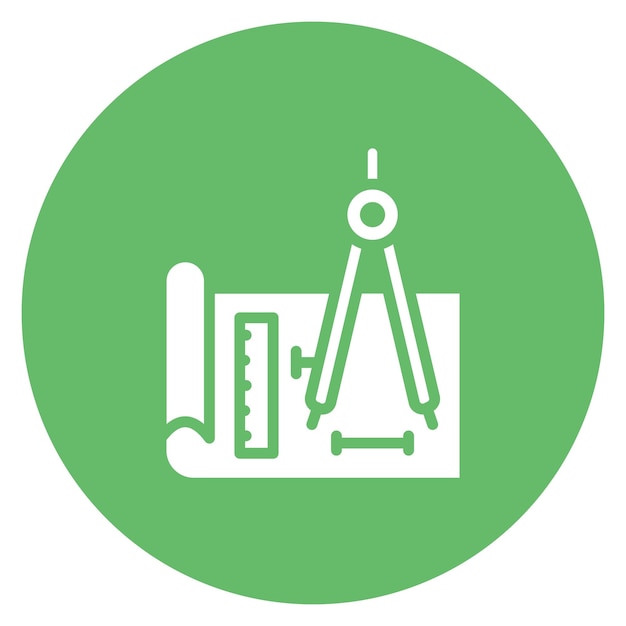 Technical Drawing icon vector image Can be used for Engineer in Mechanics