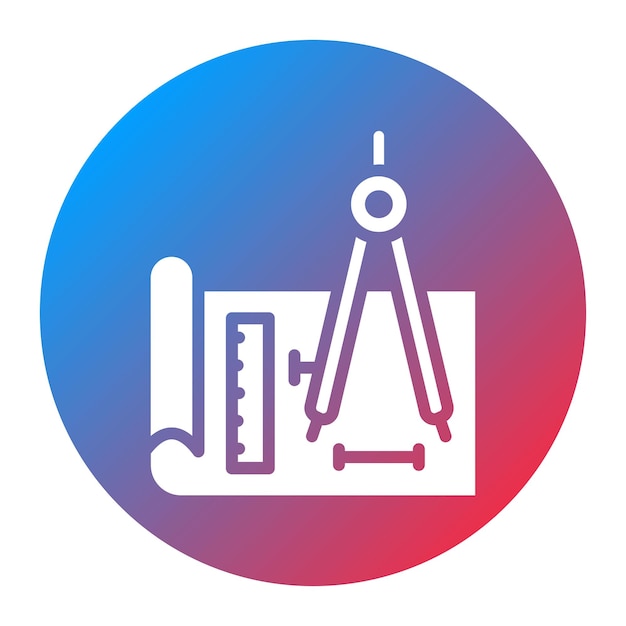 Technical Drawing icon vector image Can be used for Engineer in Mechanics