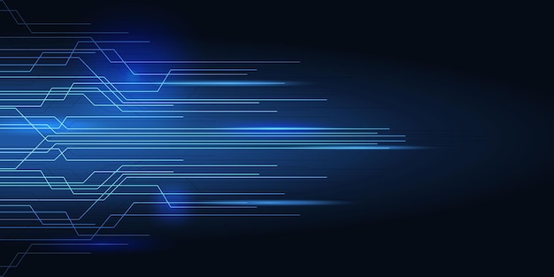 Technology abstract background with connection concept