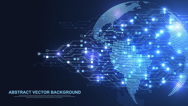 technology abstract circuit board texture background. high-tech futuristic circuit board. digital data. engineering electronic motherboard. minimal array big data