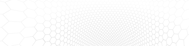 Technology and science vector background, tech abstraction with hexagons mesh electronics and digital style in 3D dimensional perspective, abstract illustration.