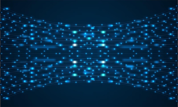 Technology background Big data visualization concept