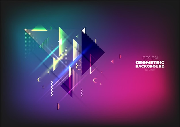 technology background color vector for web and design
