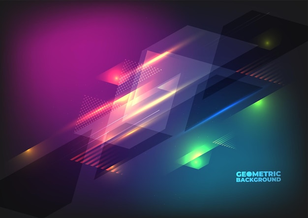 technology background color vector for web and design