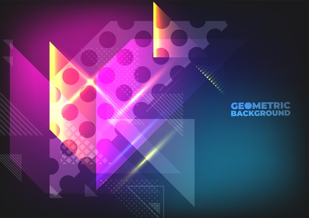 technology background color vector for web and design