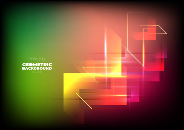 Technology background color vector for web and design