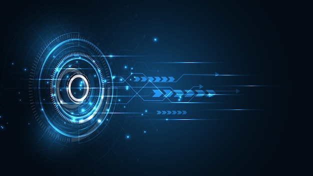 Technology background. Hitech communication concept