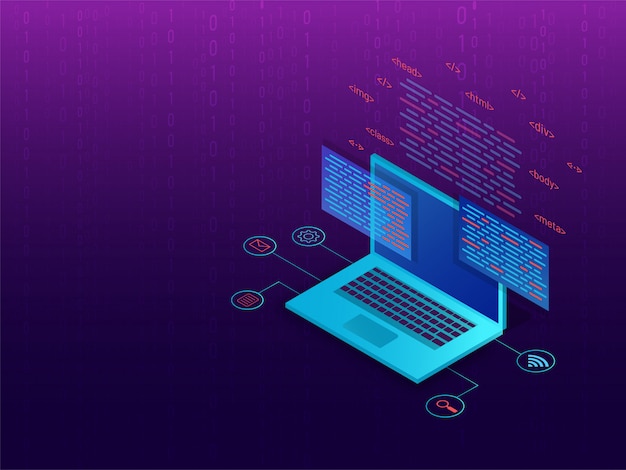 Technology background.