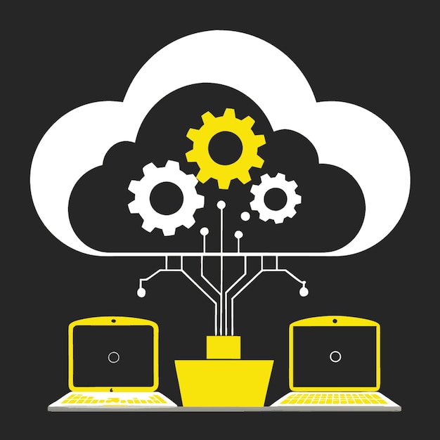 technology concept vector illustration featuring bootcamp design flat style elements