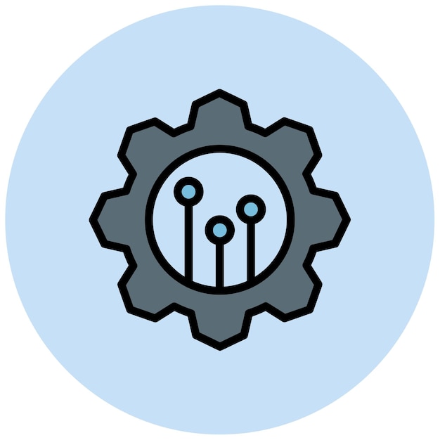Technology icon vector image Can be used for Generation Gap