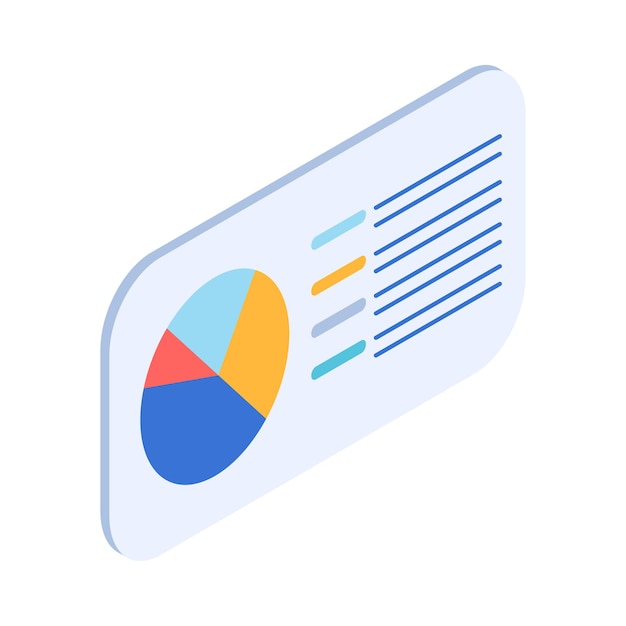 template for isometric infographic on a white background