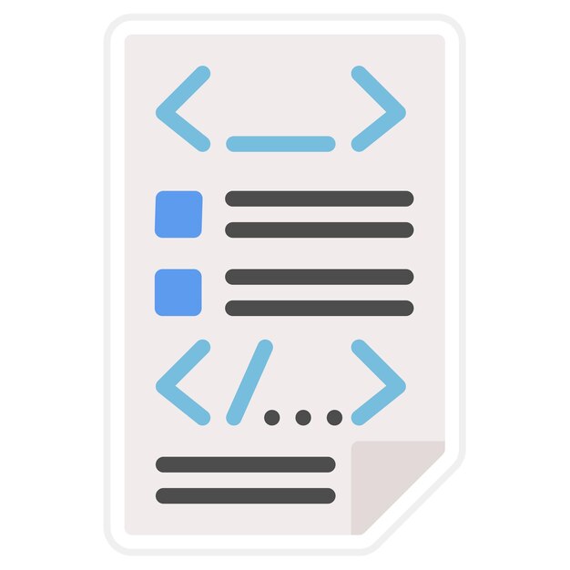Test Script Line Illustration