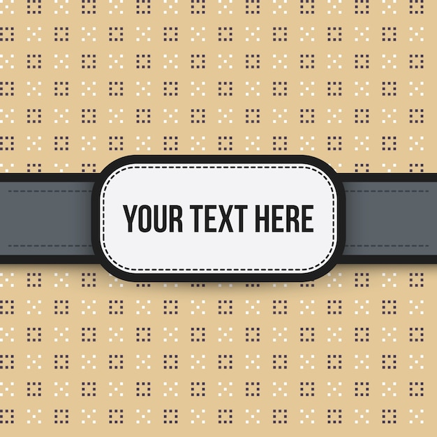 Text background with colorful pattern. Useful for presentations, advertising and scrapbooking.