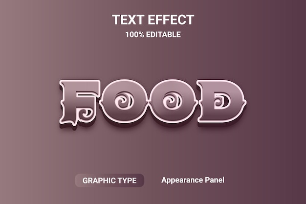 text effect comic font style vector fully editable eps file