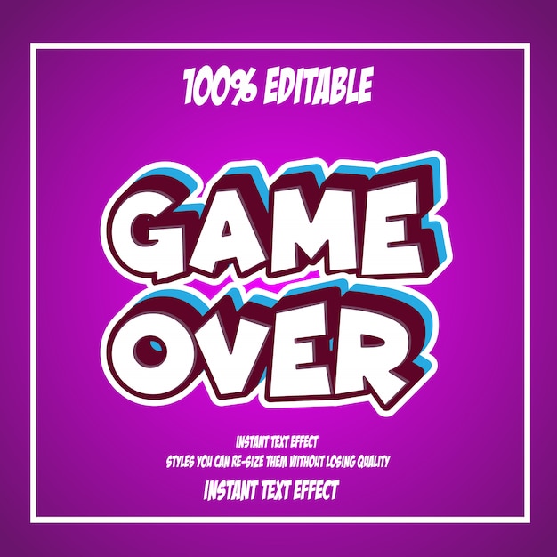 Text effect for cool futuristic effect