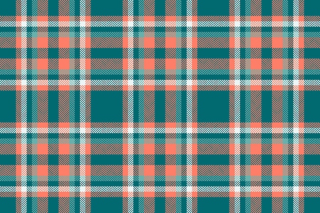 Textile fabric check of tartan texture background with a pattern plaid vector seamless