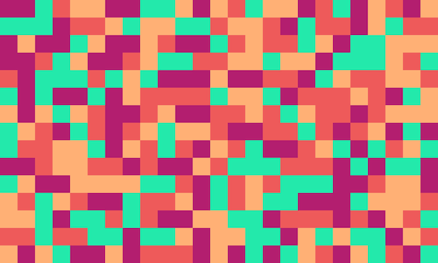 Textured cube pattern with colourful tiles and elegant symmetry Ideal for graphic design projects backgrounds and trendy decorative material
