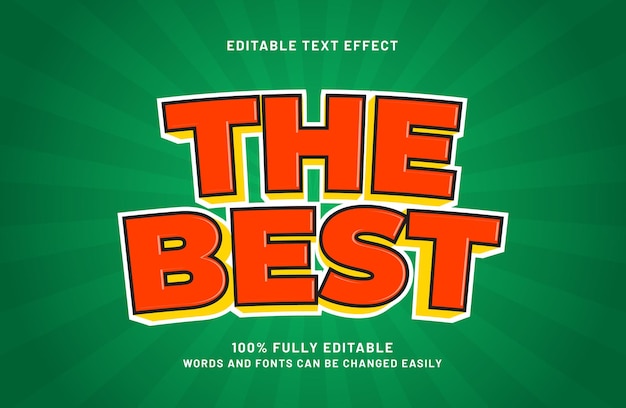 the best editable text effect in kids and happy text style