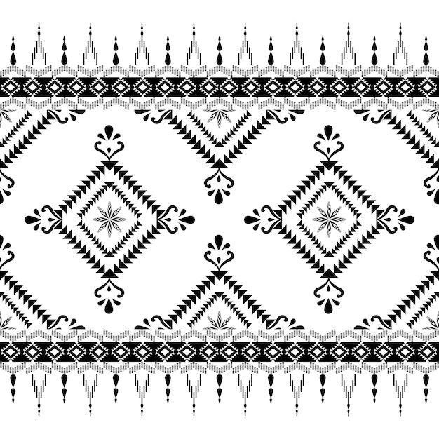 The geometric ethnic pattern of traditional style Navajo America Indian patterns Design for backg