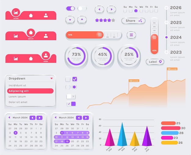the image shows the interface of a modern app or web application